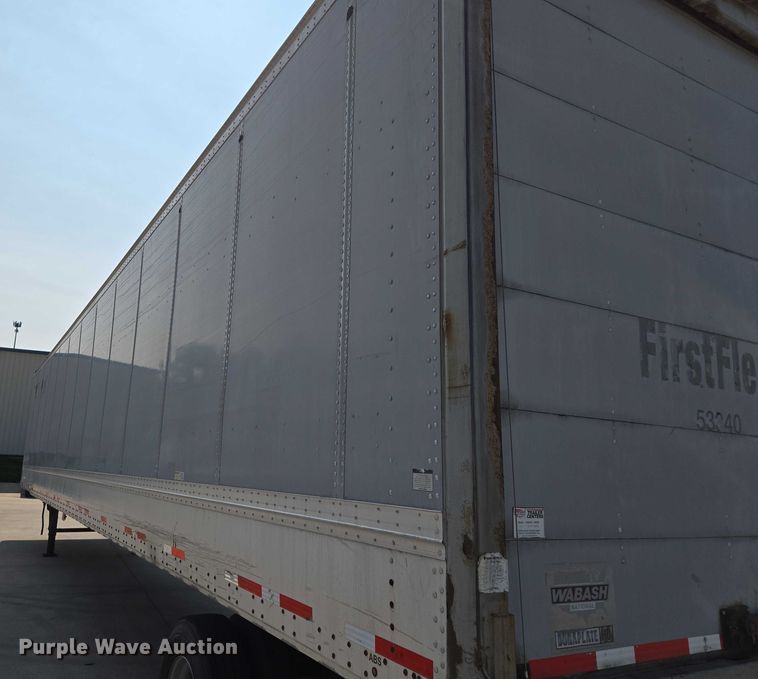 image for item EQ6555 2010 Wabash dry van trailer