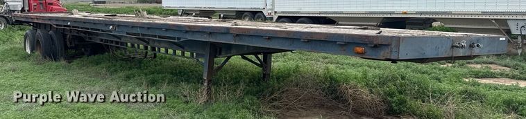 image for item NE9837 1966 Nabo Platform flatbed trailer