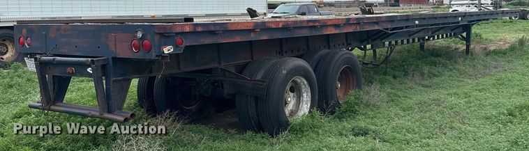image for item NE9837 1966 Nabo Platform flatbed trailer