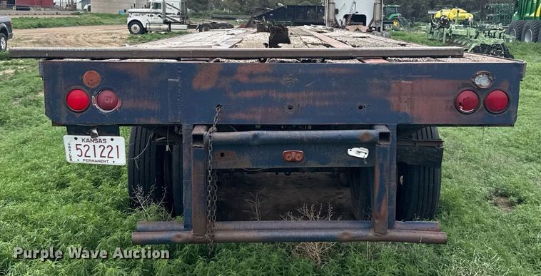 image for item NE9837 1966 Nabo Platform flatbed trailer