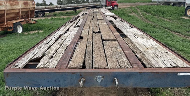 image for item NE9837 1966 Nabo Platform flatbed trailer