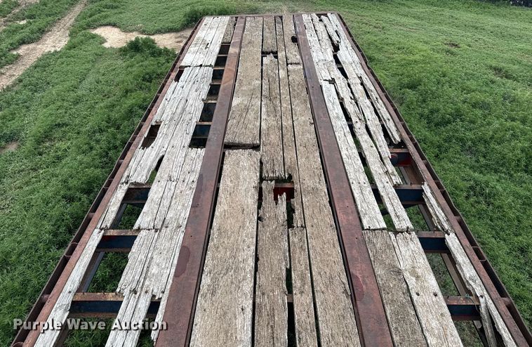 image for item NE9837 1966 Nabo Platform flatbed trailer