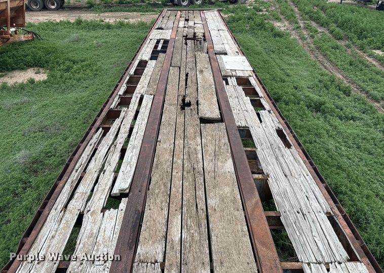 image for item NE9837 1966 Nabo Platform flatbed trailer