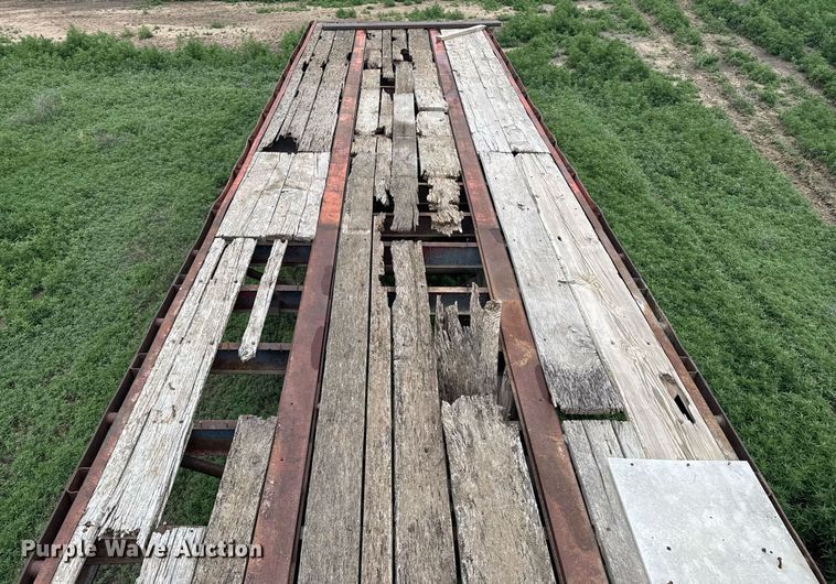 image for item NE9837 1966 Nabo Platform flatbed trailer