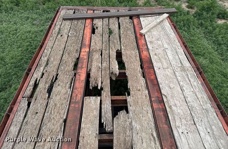 image for item NE9837 1966 Nabo Platform flatbed trailer