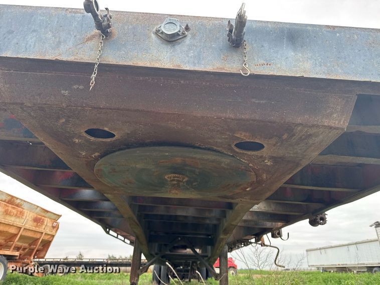 image for item NE9837 1966 Nabo Platform flatbed trailer