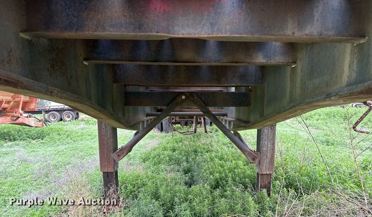 image for item NE9837 1966 Nabo Platform flatbed trailer