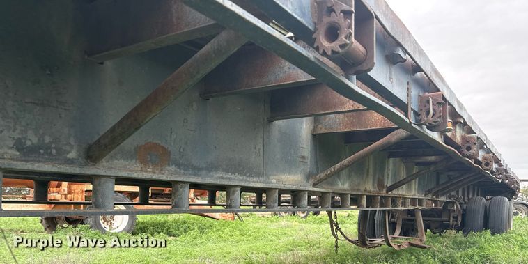 image for item NE9837 1966 Nabo Platform flatbed trailer
