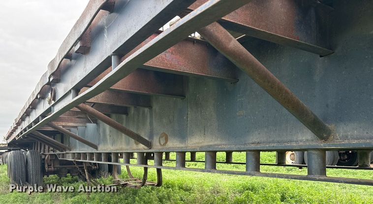 image for item NE9837 1966 Nabo Platform flatbed trailer