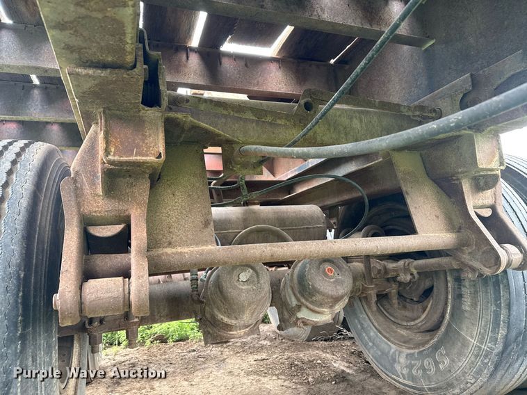 image for item NE9837 1966 Nabo Platform flatbed trailer