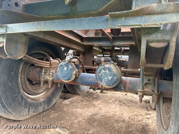 image for item NE9837 1966 Nabo Platform flatbed trailer