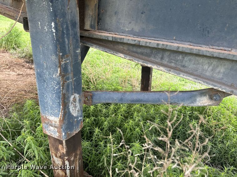 image for item NE9837 1966 Nabo Platform flatbed trailer