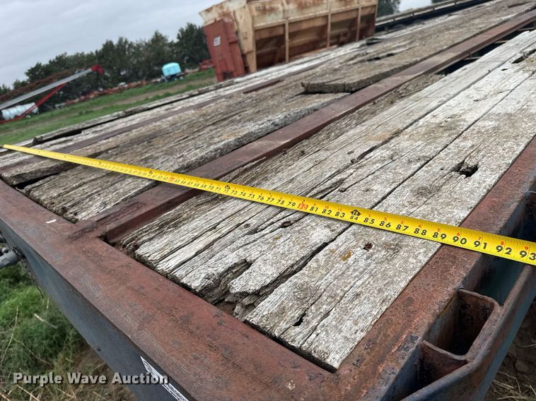 image for item NE9837 1966 Nabo Platform flatbed trailer