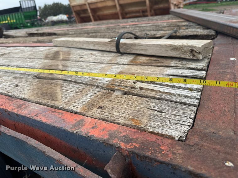 image for item NE9837 1966 Nabo Platform flatbed trailer