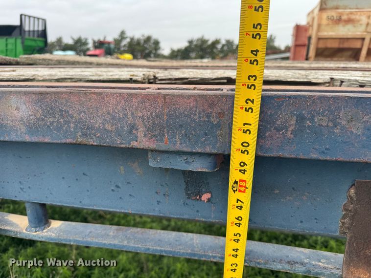 image for item NE9837 1966 Nabo Platform flatbed trailer