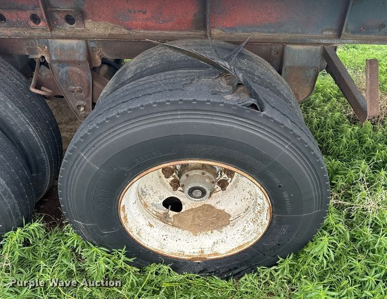 image for item NE9837 1966 Nabo Platform flatbed trailer