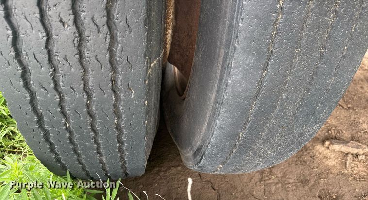 image for item NE9837 1966 Nabo Platform flatbed trailer