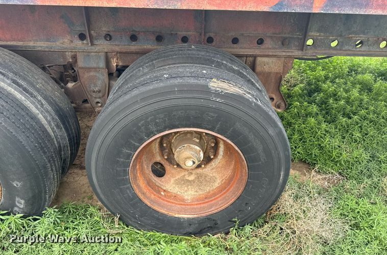 image for item NE9837 1966 Nabo Platform flatbed trailer