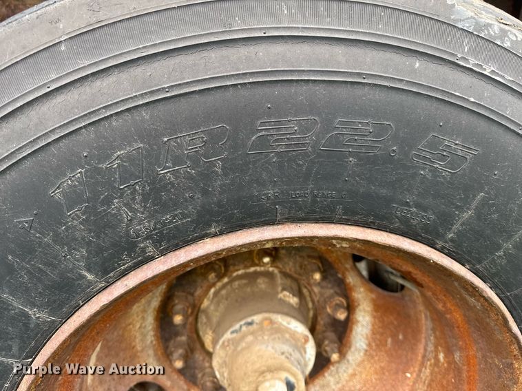 image for item NE9837 1966 Nabo Platform flatbed trailer