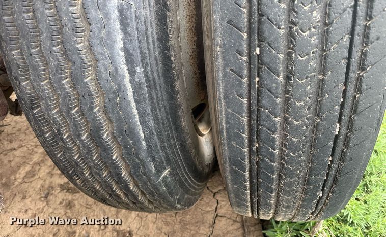 image for item NE9837 1966 Nabo Platform flatbed trailer