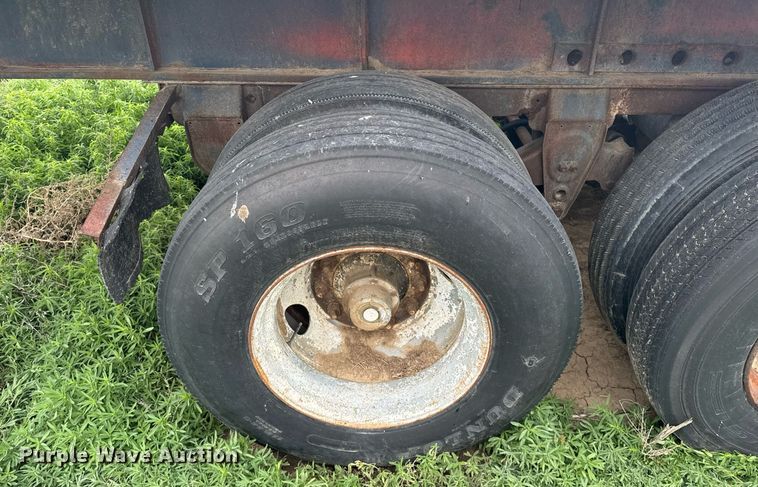 image for item NE9837 1966 Nabo Platform flatbed trailer