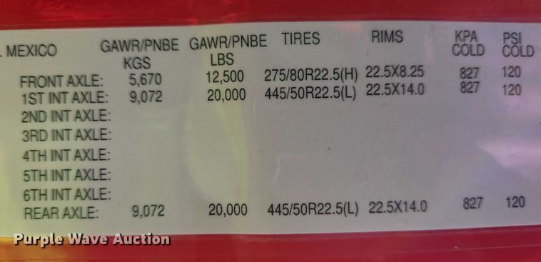 image for item YA0531 2018 Freightliner Cascadia 126 semi truck