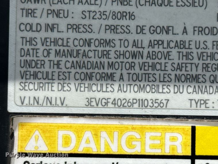 image for item YA0556 2023 RawMaxx TT-40-212KHYD tilt deck equipment trailer