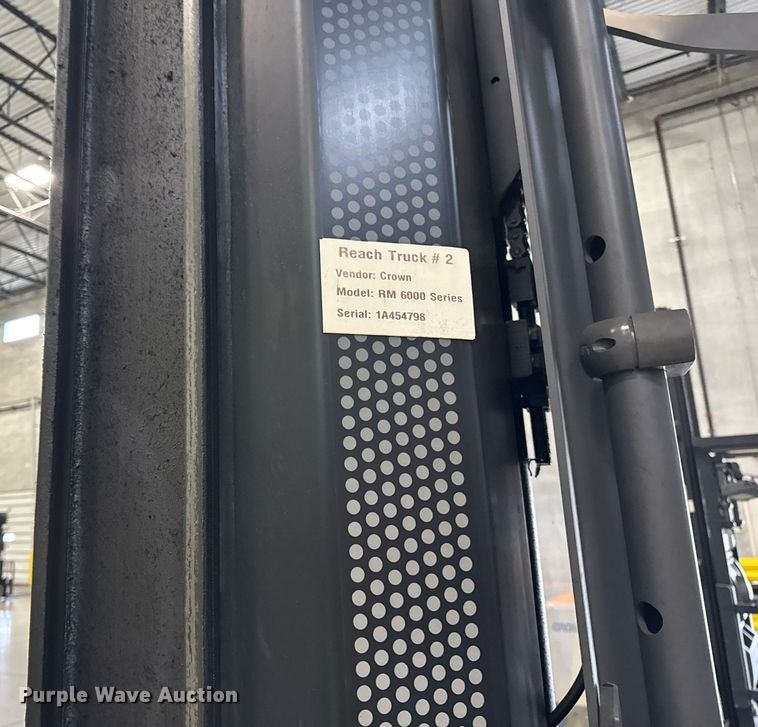 image for item DI9081 2016 Crown RM6025-45 reach truck