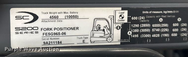 image for item DI9086 2014 Crown SC5245-40 forklift
