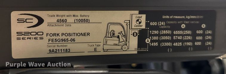 image for item DI9088 2014 Crown SC5245-40 forklift