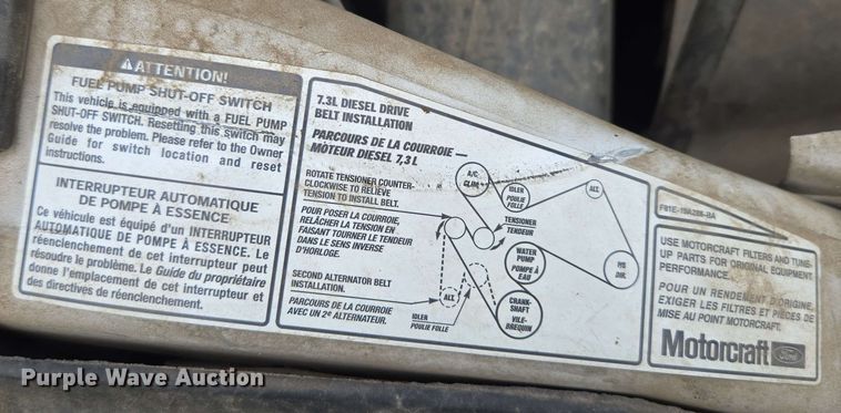 image for item DP6401 2001 Ford F250 Super Duty Lariat  SuperCab pickup truck