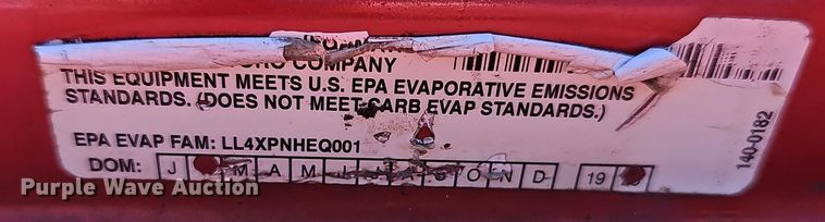 image for item DR3824 2021 Toro Z-Master 3000 series ZTR lawn mower