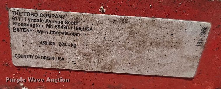 image for item DR3828 Toro Groundsmaster 7200 ZTR lawn mower