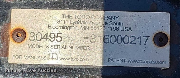 image for item DR3828 Toro Groundsmaster 7200 ZTR lawn mower