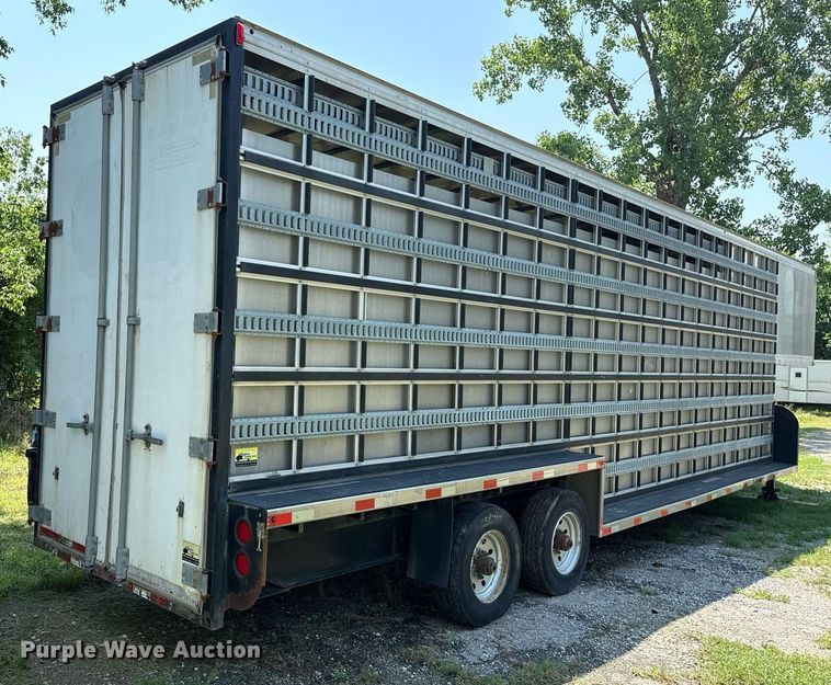 image for item DS3751 2012 Belmont Machine Utility GN20 glass transport trailer