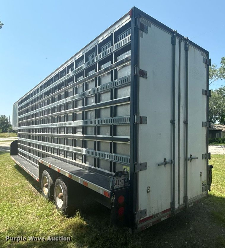 image for item DS3751 2012 Belmont Machine Utility GN20 glass transport trailer