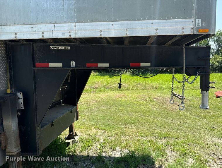 image for item DS3751 2012 Belmont Machine Utility GN20 glass transport trailer