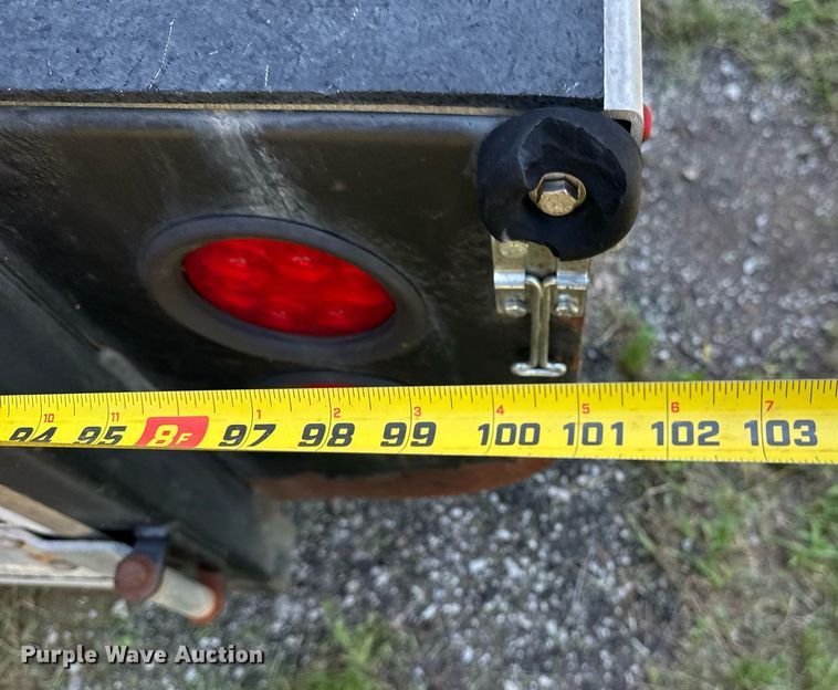 image for item DS3751 2012 Belmont Machine Utility GN20 glass transport trailer