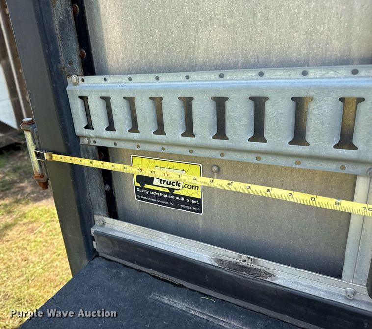 image for item DS3751 2012 Belmont Machine Utility GN20 glass transport trailer