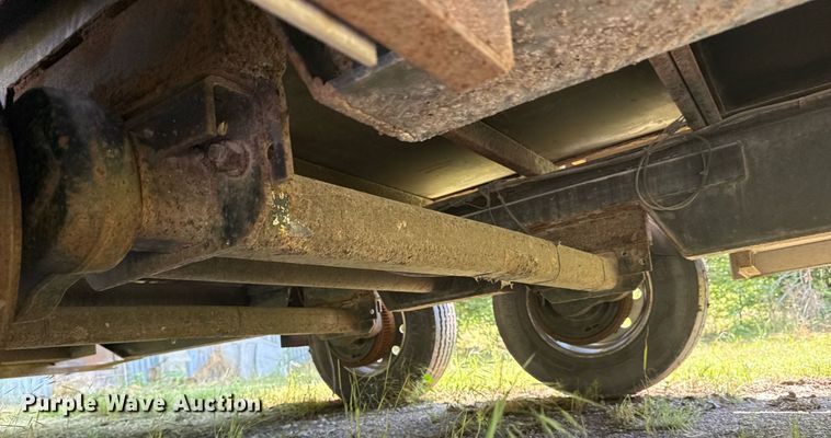 image for item DS3751 2012 Belmont Machine Utility GN20 glass transport trailer