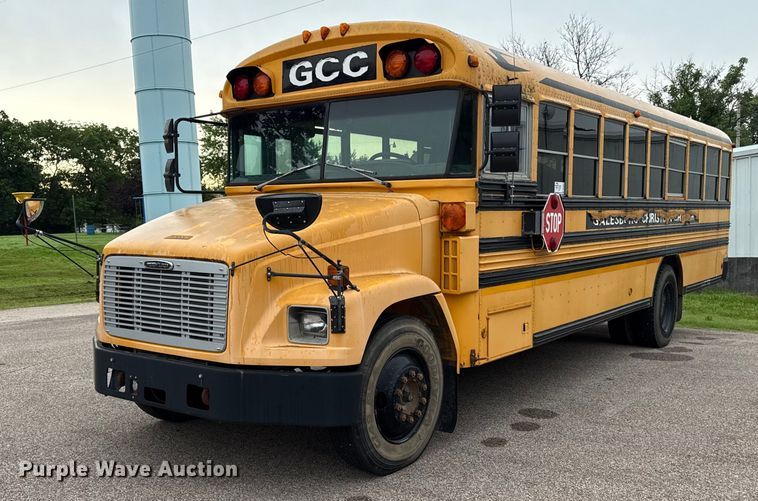 image for item DS4363 1999 Blue Bird school bus