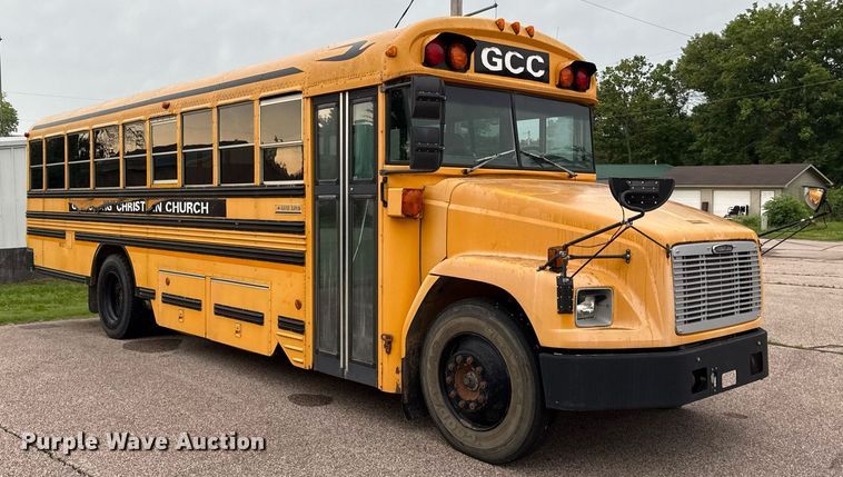 image for item DS4363 1999 Blue Bird school bus