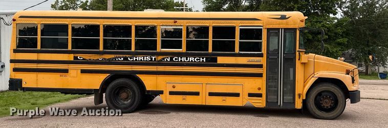 image for item DS4363 1999 Blue Bird school bus