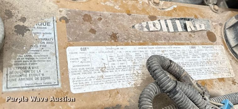 image for item DS4363 1999 Blue Bird school bus