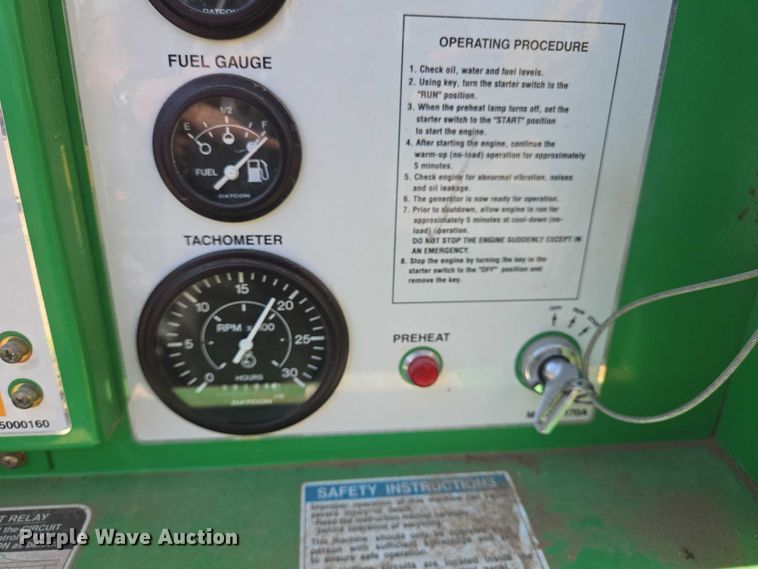 image for item DT4930 Multiquip DCA-25SSIU2 generator