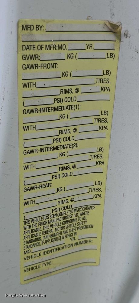 image for item DT6917 2011 Dodge Ram 5500 truck cab and chassis