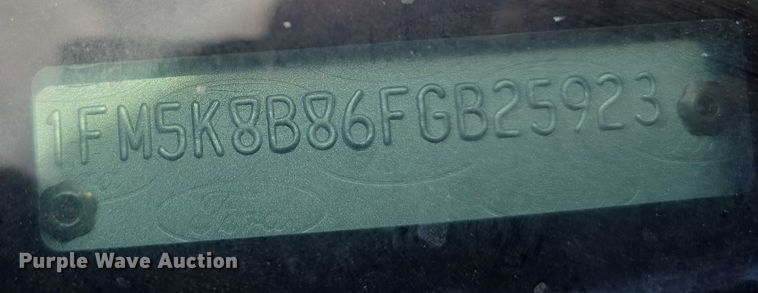 image for item DT6926 2015 Ford Explorer SUV