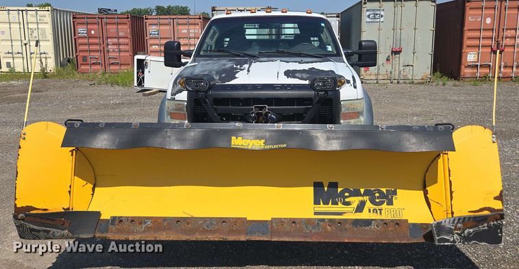 image for item DU7775 2008 Ford F550 flatbed truck