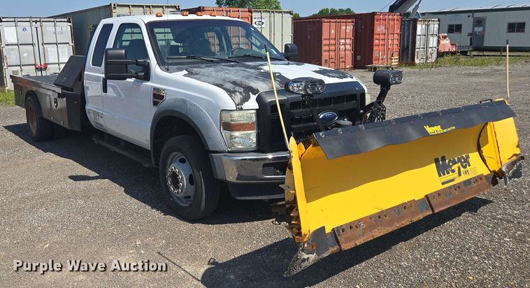 image for item DU7775 2008 Ford F550 flatbed truck
