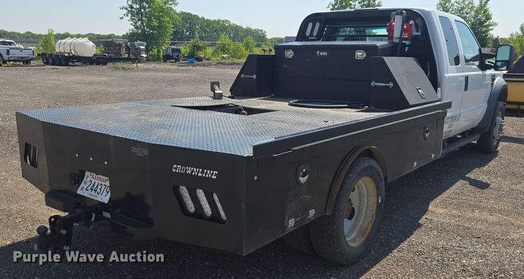 image for item DU7775 2008 Ford F550 flatbed truck